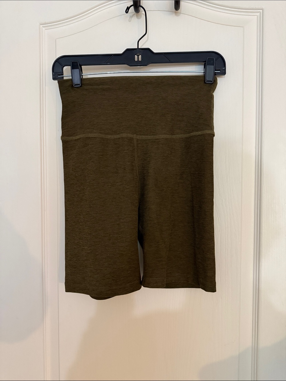 Beyond Yoga Olive High-Rise Bike Shorts